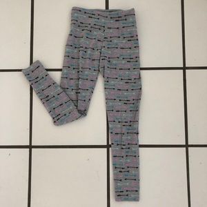 Girl’s Full Length Arrow Leggings from Justice